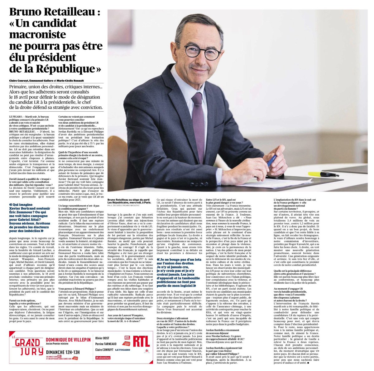 Actu Retailleau tweet media