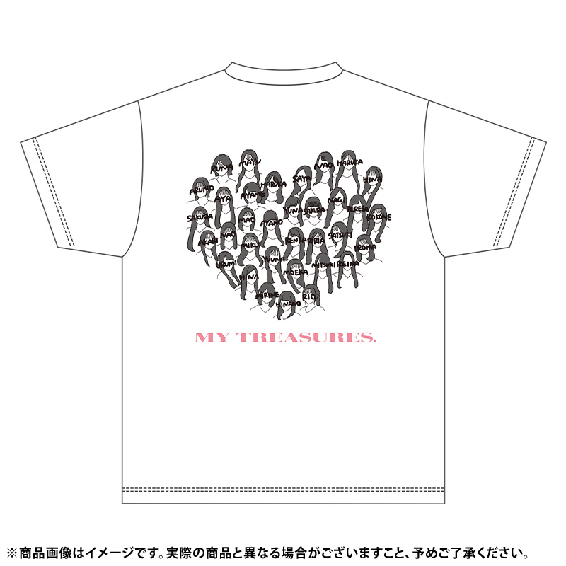 #14thYEARBIRTHDAYLIVE グッズ
#梅澤美波 プロデュースグッズ

 本日20時販売開始
￣￣￣￣￣￣￣￣￣

梅澤美波プロデュース 
MY TREASURES Tシャツ
💙先🩵行💙公🩵開💙

まもなく販売ページ公開です

#乃木坂46
