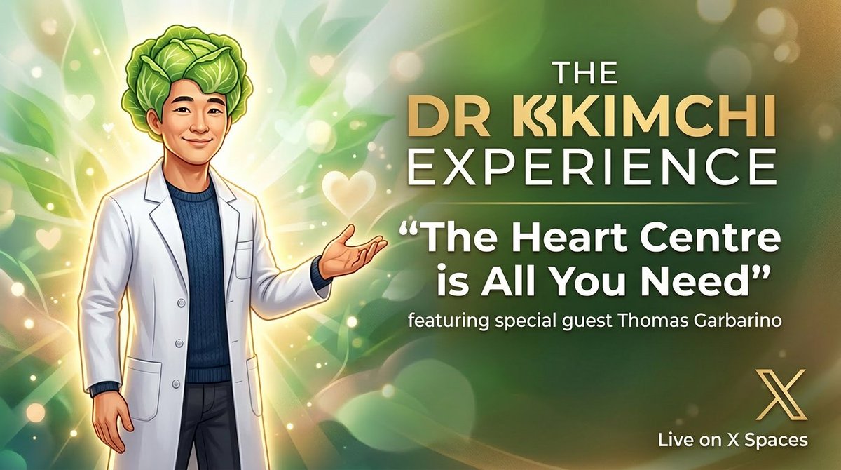 Why the Heart Centre is All You Need ❤️

Join us this Saturday, March 28 at 6pm Pacific for a deep dive with one of the most passionate, authentic, and knowledgeable healers around ✨

Tap in 👇
 x.com/i/spaces/1NGar…