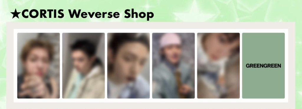 CORY 🐠 OPEN PO CORTIS GREENGREEN TWS NO TRAGEDY tweet media