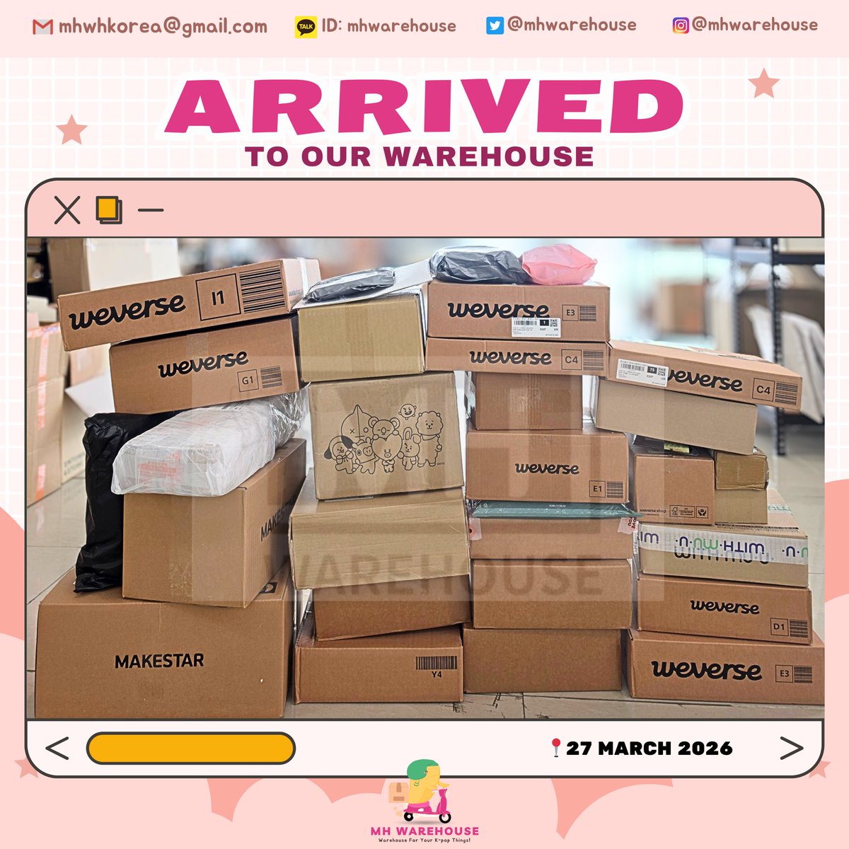 MH Warehouse Korea tweet media