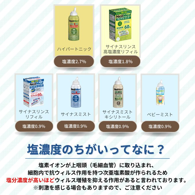ニールメッド_鼻うがい広め隊📣【公式】 tweet media