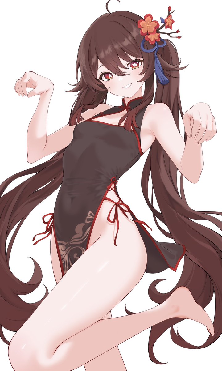 ややー
#原神 
#胡桃 