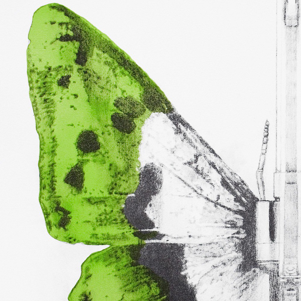 PrintThemAll's tweet photo. Ludo confronts the illusion of success and the inevitability of decay in his lithograph “344” 🦋⁠
⁠
🔗 Make it yours https://t.co/SDqiHe3dBj, or contact us at hello@printthemall.com⁠ https://t.co/pMoxcfpPUl