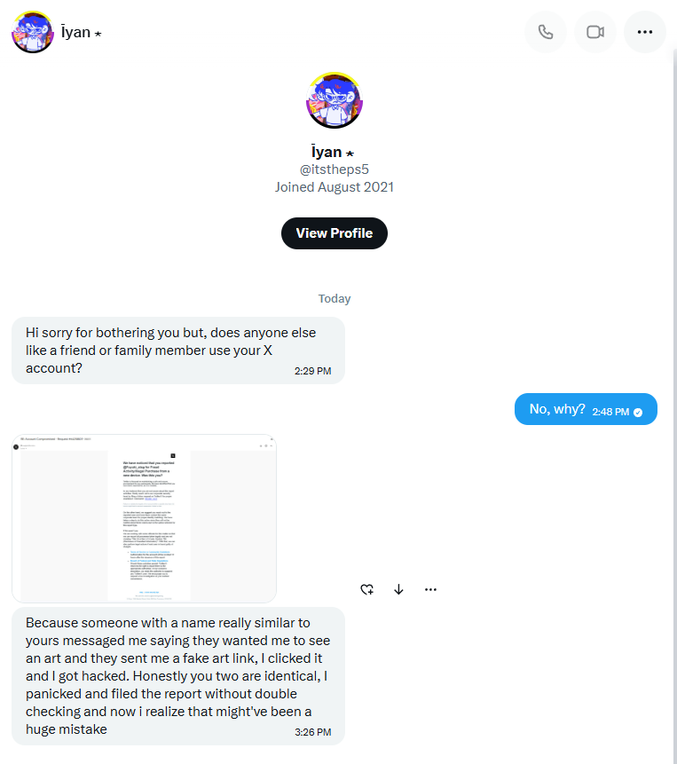 Fuyuki's Art💙❤️ tweet media