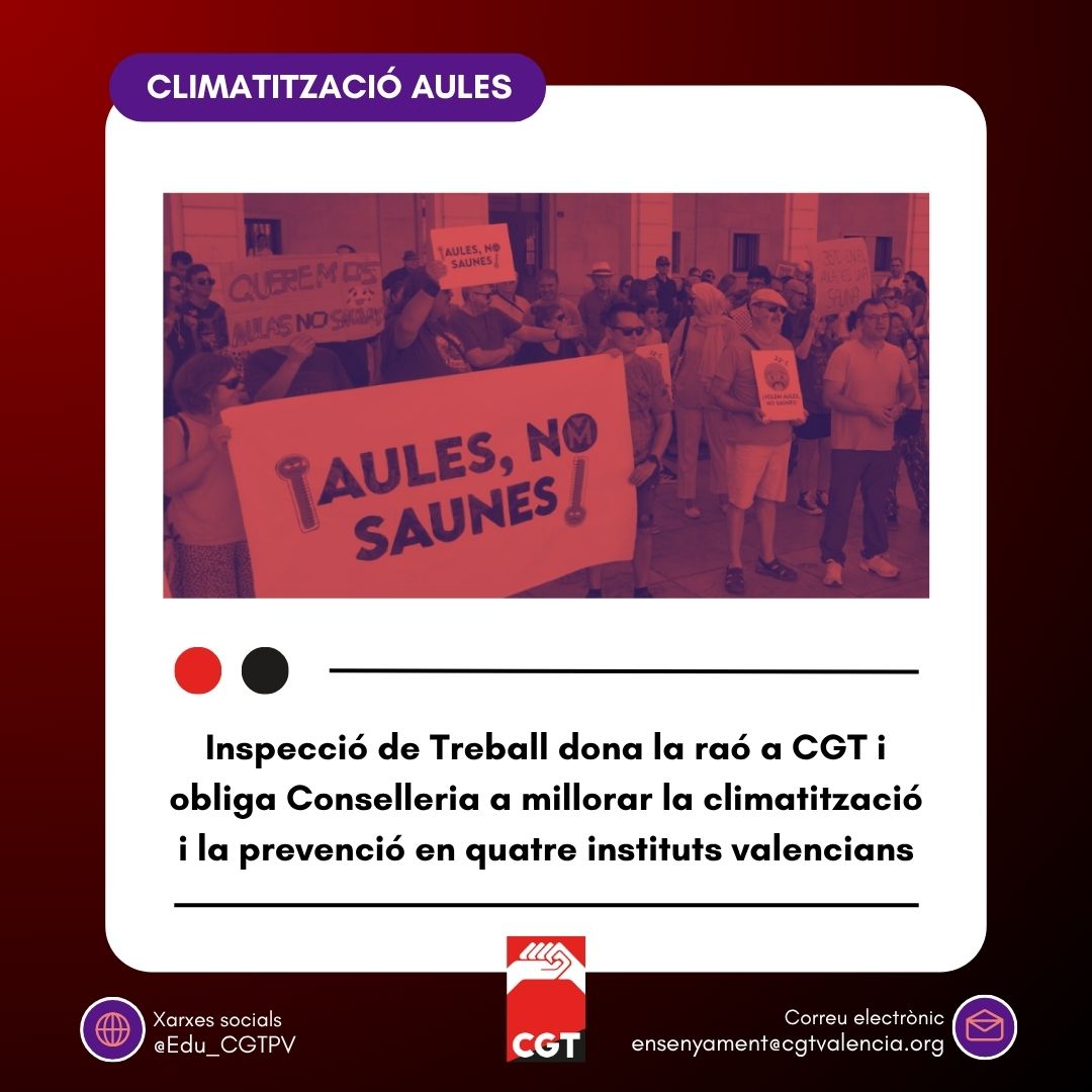 Ensenyament CGT València tweet media