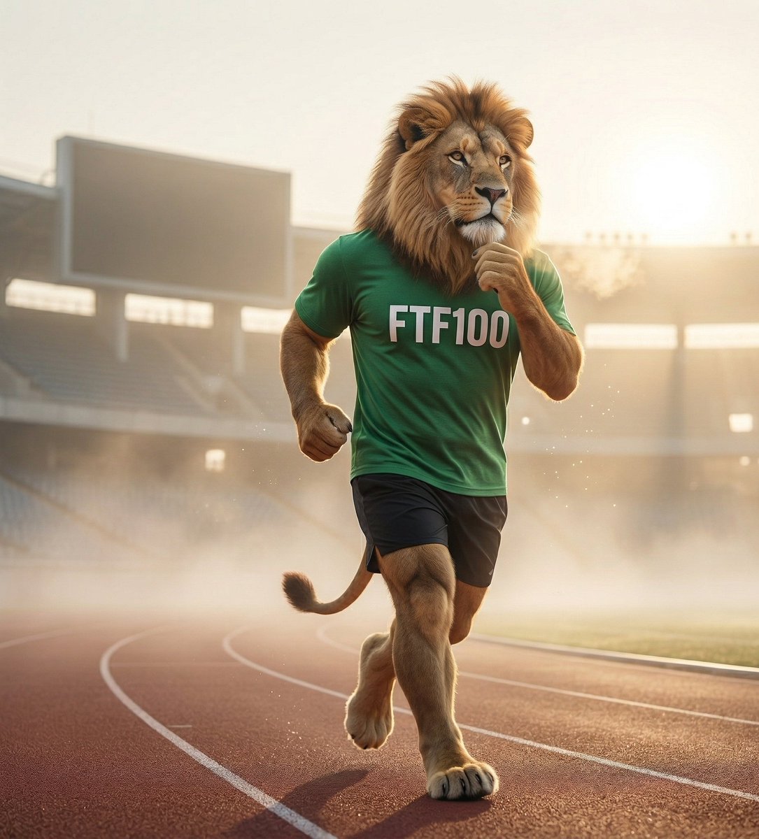 FTFflip100's tweet image. Early morning jog clears the mind and the hangover! lol 🦁☀️We don't just follow the pace; we set it. Success is a marathon, not a sprint. 🦁💎🚀 #FTF100 #MorningGrind #DeFi
