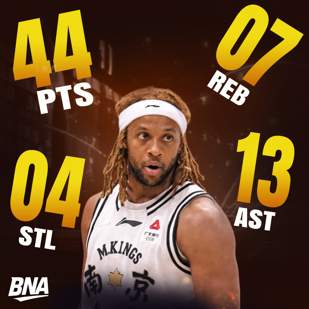 AusBballnews's tweet image. Parker Jackson-Cartwright takes over in Nanjing’s win! 🔥

📌 13-25 FG | 5-11 from three | 13-14 FT | +14 in 34 minutes. 📌

Controlled the game from start to finish. 👀

#cba #parkerjacksoncartwright #basketballnews #fiba