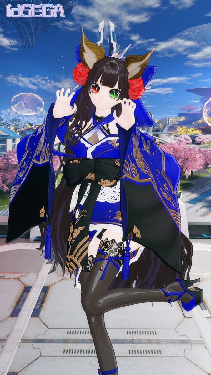 サクラ時々キツネ模様
#PSO2NGS #PSO2NGS_SS