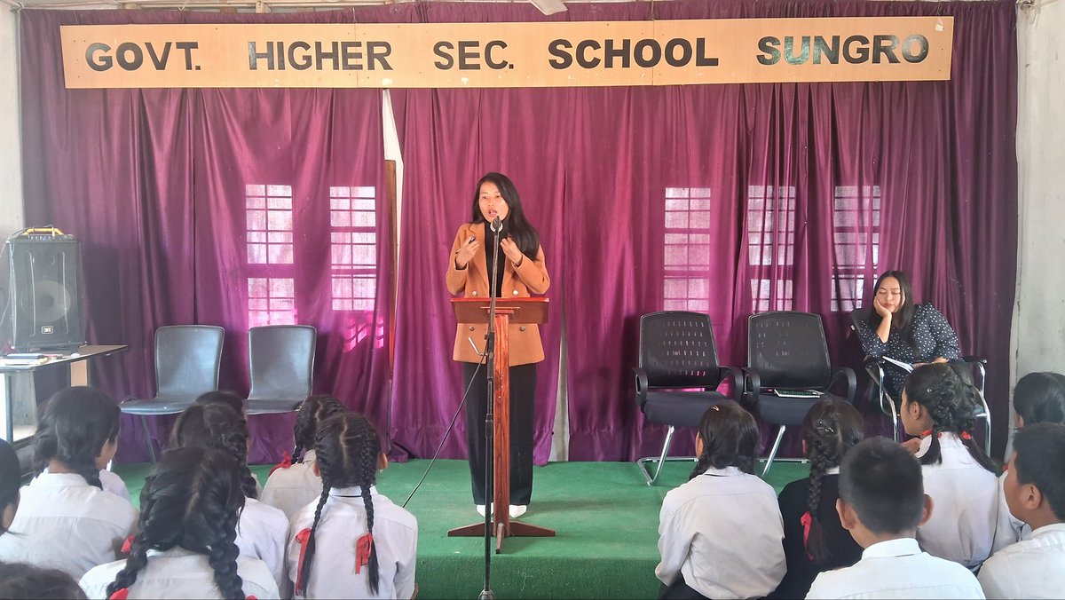 Launching of Adolescent Girls Club &amp; awareness programme on POCSO act , child marriage act and Mental health was held on 26th March 2026 at Govt Hr sec School Sungro. <a href="/MinistryWCD/">Ministry of WCD</a> <a href="/nld_shew/">SHEW Nagaland</a> <a href="/DC_Wokha/">Deputy Commissioner, Wokha</a>