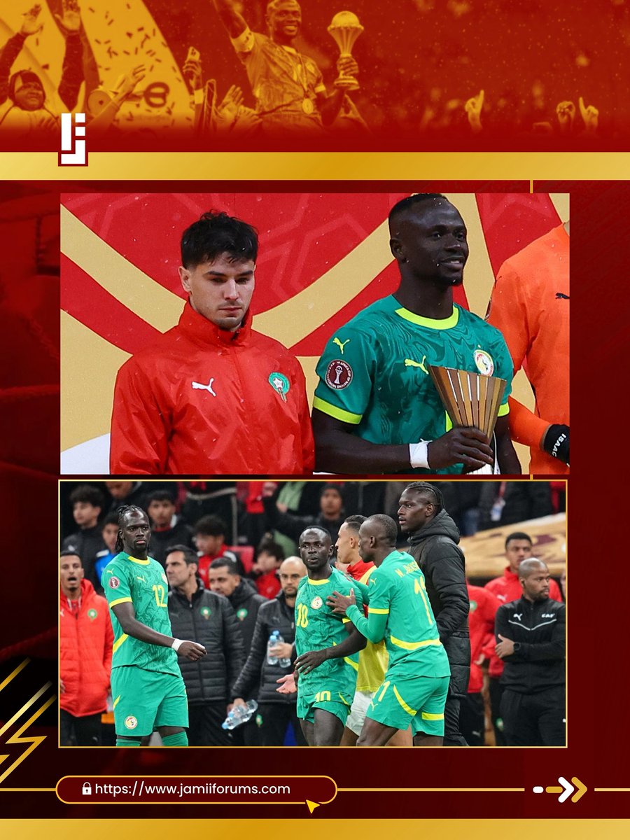 JamiiForums's tweet image. Mahakama ya Usuluhishi wa Michezo (#CAS) imetangaza kuwa itatoa umaamuzi haraka wa kesi iliyofunguliwa na Senegal kufuatia kupokwa ubingwa wa Kombe la Mataifa ya Afrika (#AFCON2025) kisha Morocco kutangazwa kuwa bingwa.

Zaidi jamii.app/SenegalMorocco…

#JamiiForums #Accountability