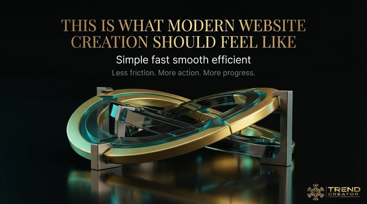 AiTrendCreator's tweet image. Your idea has value 💡

But it only starts creating impact when people can actually SEE it 👀

That is why going live matters

Trendify Web helps you make that happen faster 🖤🚀

#TrendifyWeb #GoLiveFaster #OnlineBrand #WebsiteLaunch