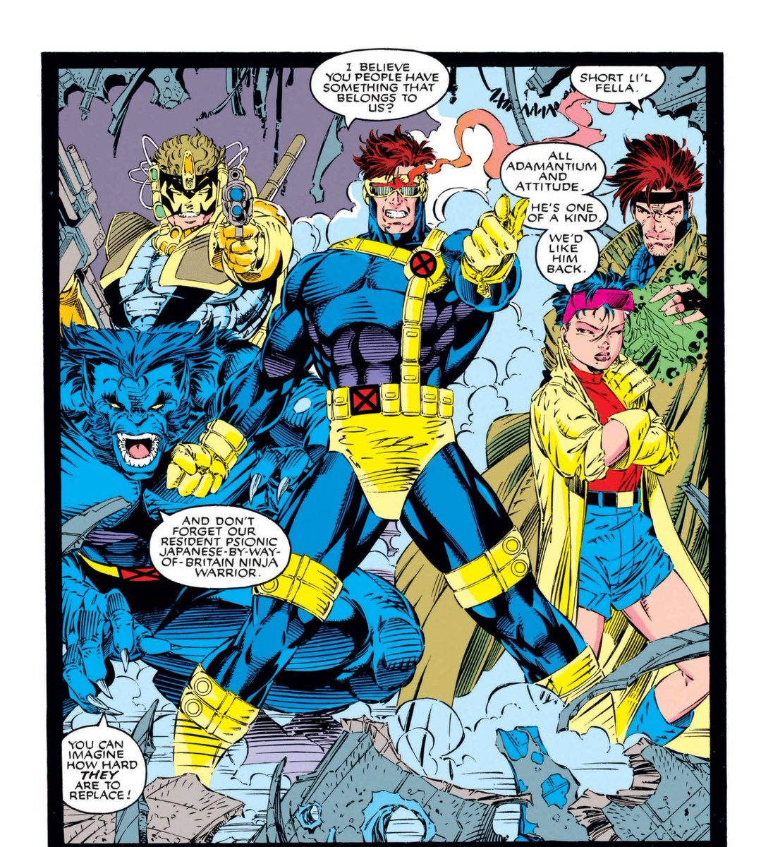 Cool reference on the Mafex Jubilee box