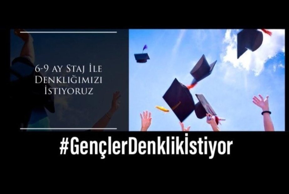 YÖK tarafından TANINAN okullarda okuyan ve DENKLİKLERİ çıkarılan yönetmelikler geriye doğru hukuksuz bir şekilde yürütülerek REDDEDİLEN binlerce DENKLİK MAĞDURU artık Denklik Zulmüne SON  diyor.
<a href="/egitimajansi/">Eğitim Ajansı</a> <a href="/NumanKurtulmus/">Numan Kurtulmuş</a>
<a href="/LeventUysalNEV/">Levent Uysal</a> #DenklikİçinLeventUysalSözü