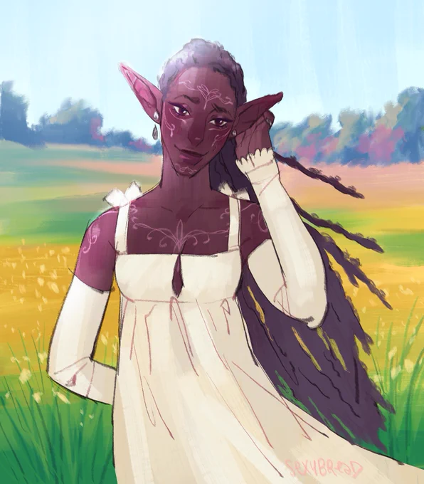 if u guys wanna draw myy oc...... her name is noémie