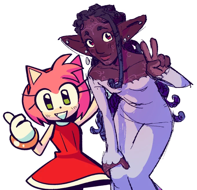 if u guys wanna draw myy oc...... her name is noémie