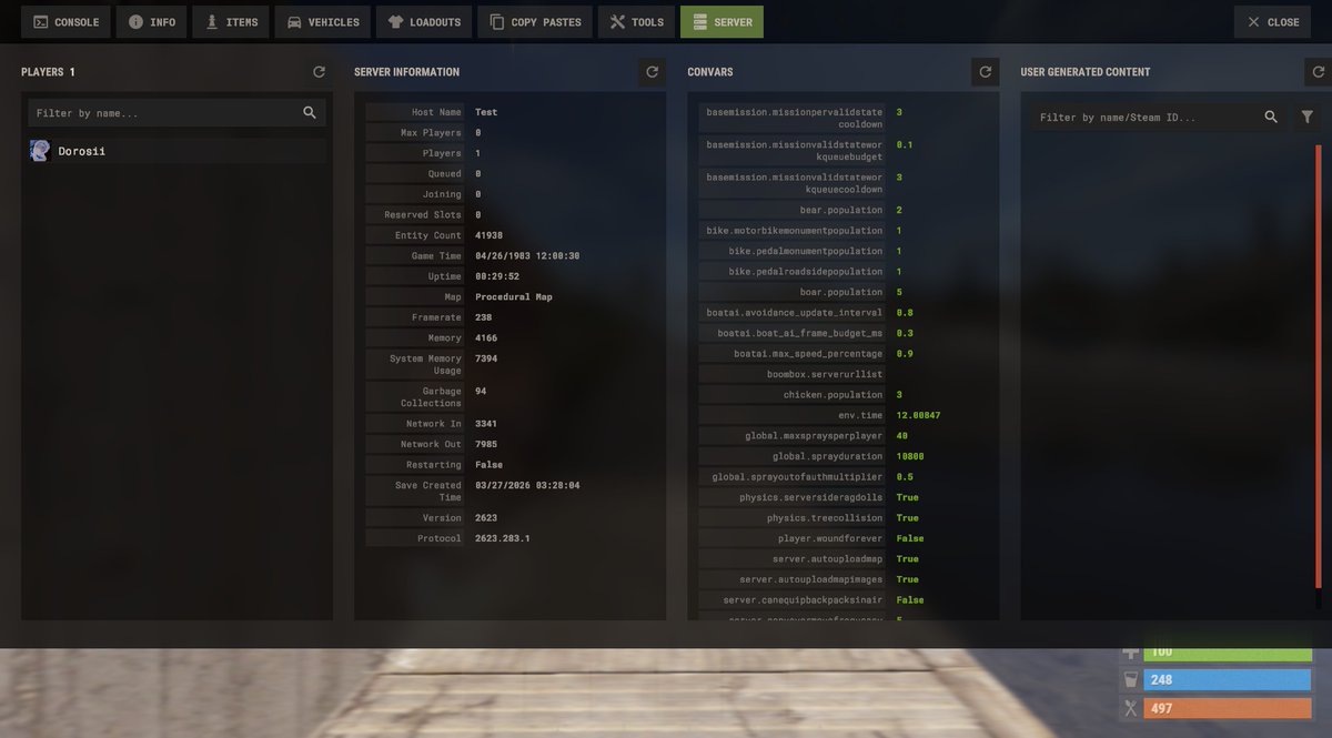 RustJapanWiki　📢Rustアップデート&ワイプ情報 tweet media