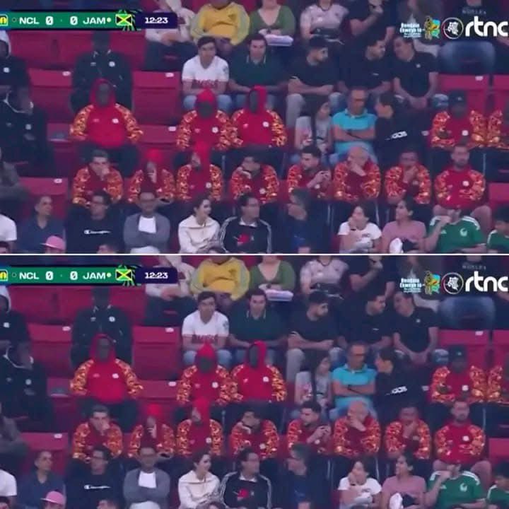 🇨🇩⚽️ Les Léopards de la RDC sont au stade pour suivre le match Nouvelle Caledonie vs Jamaïque 🇯🇲