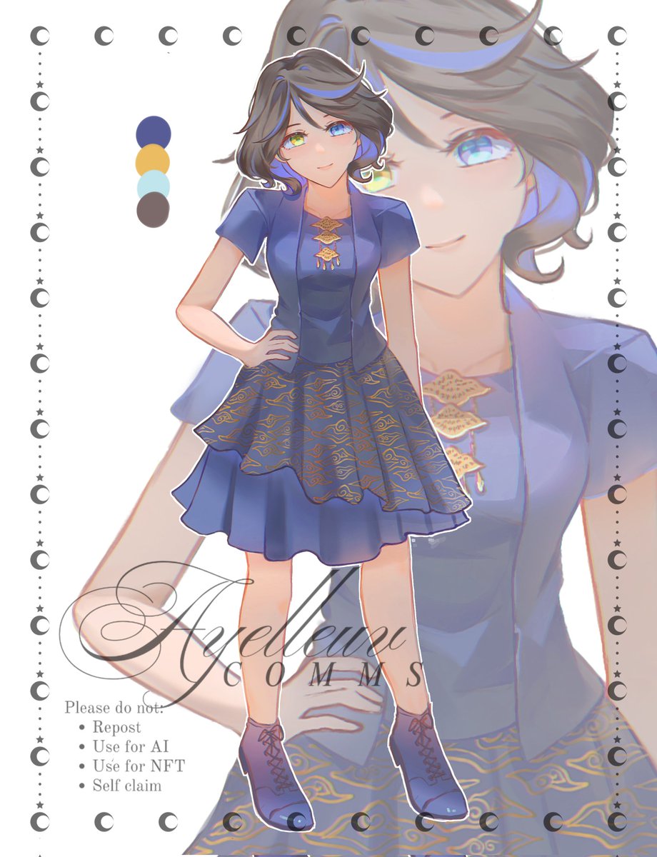 Ay 🌸| April comms 3/5 tweet media