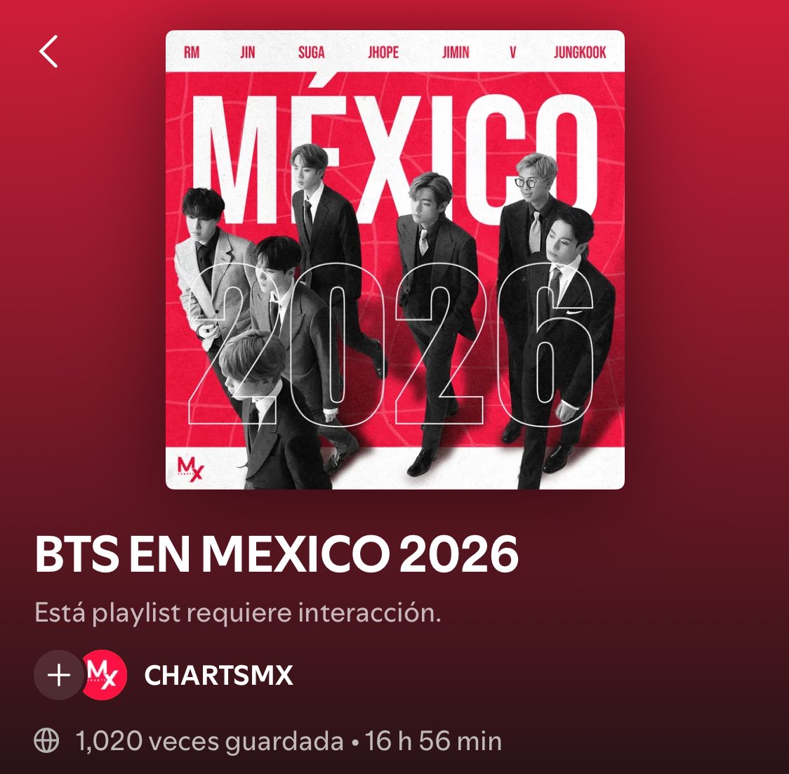 mxcharts's tweet photo. Nuestra playlist BTS en México actualizada con 80x Swim y 20x B-SIDES 

🚨 Está playlist requiere interacción, cuando tengas oportunidad añade algunas canciones a la fila.

https://t.co/WlkCC4sKKD https://t.co/PFLLpaVgUS