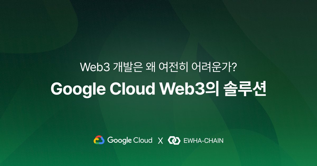 EWHA-CHAIN tweet media