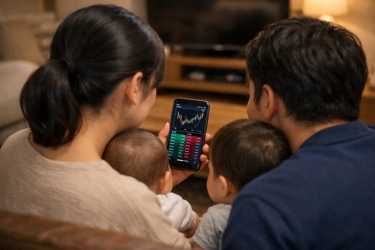 えみ🤱｜兼業スマホトレーダー（育休中）｜株で食費を稼ぐ tweet media