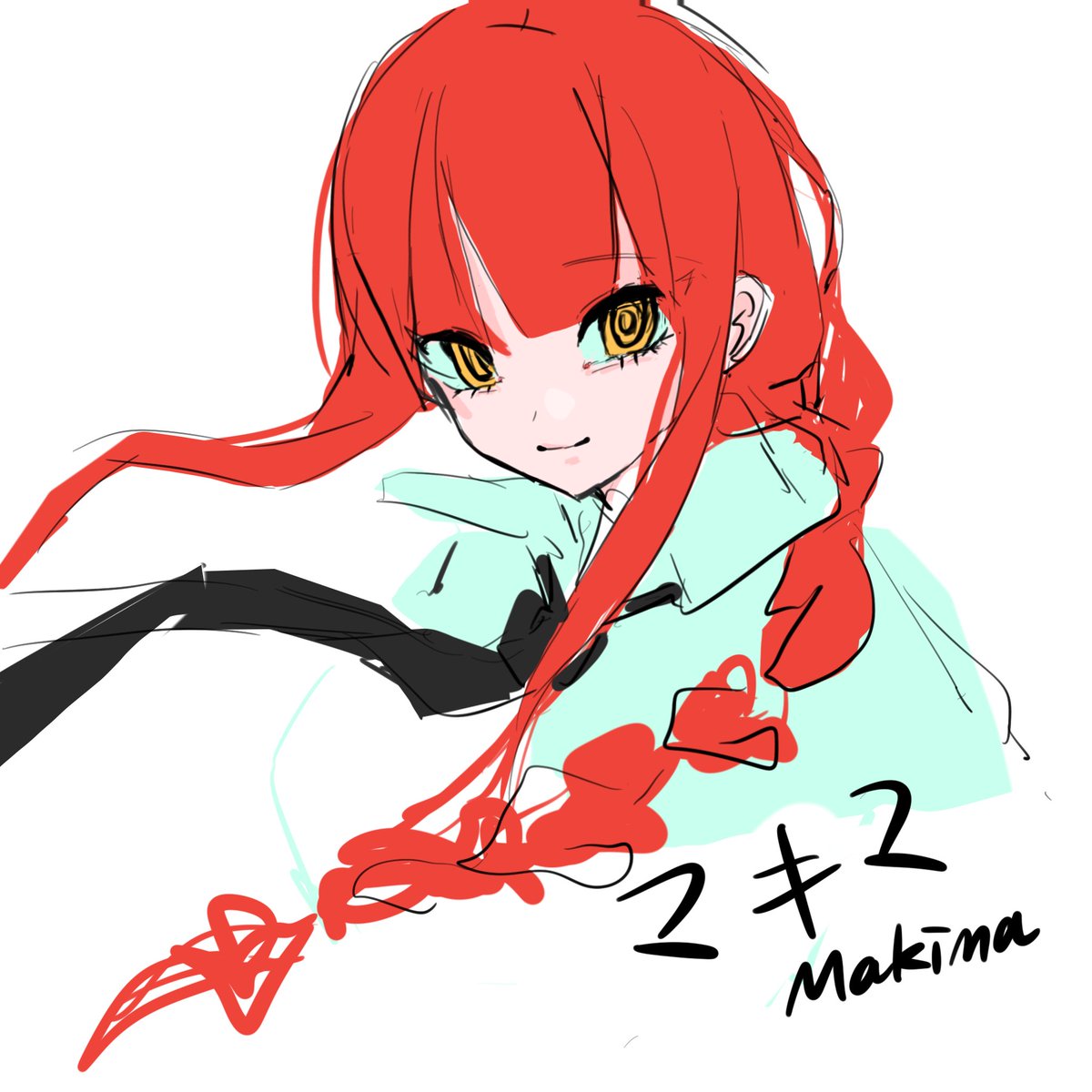 fufuu77's tweet photo. #illustration 
#イラスト
 #链锯人
#マキマ https://t.co/KYjsH6HflY