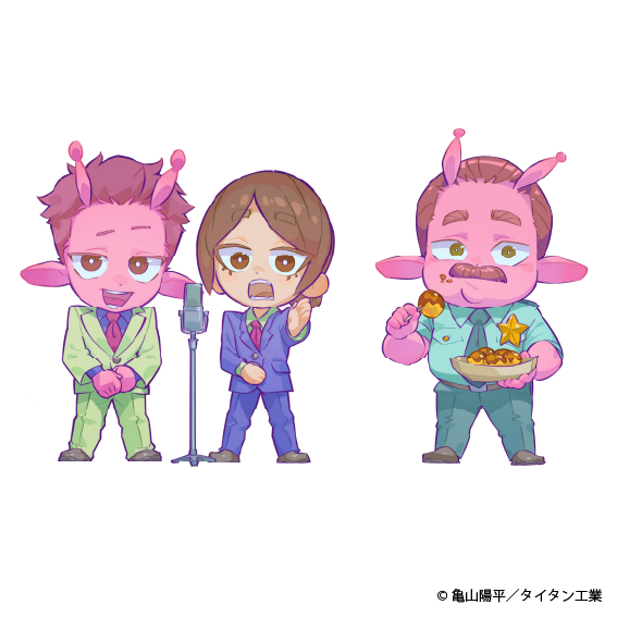 MGUJapan's tweet photo. 銀河特急 ミルキー☆サブウェイ 銀河の果てまでいってきました！展 in 心斎橋

新規描き下ろしイラストが登場🚀

心斎橋会場オリジナルのリョーコ、アサミ、ハガのイラストに注目✨

#ミルキーサブウェイ #ミルキーサブウェイ展 https://t.co/3vhENkHIYc