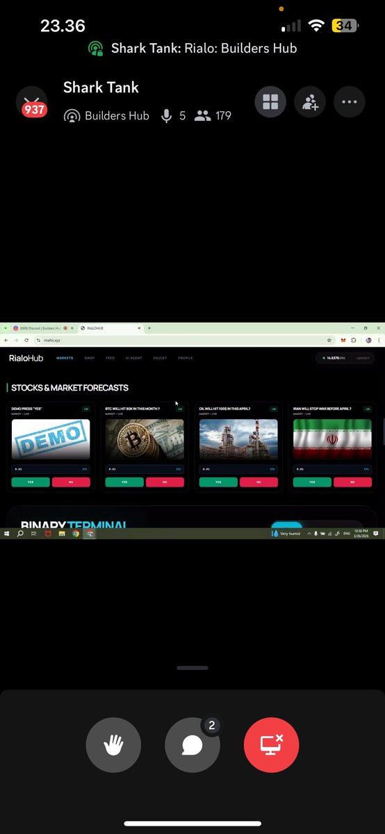 Last Night at Shark Thank ❤️‍🔥❤️‍🔥

Real ideas, solid discussions, and true innovation across the ecosystem

From product insights to a strong community atmosphere! this is what Web3 should feel like

So much respect for everyone sharing and building 🚀

G <a href="/RialoHQ/">Rialo</a> | <a href="/ericargent31113/">EricArgent</a>