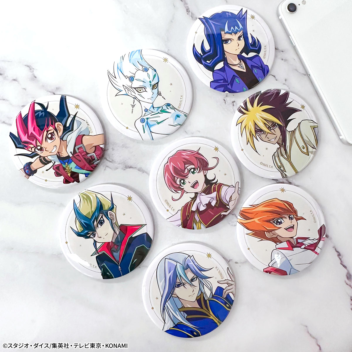 遊戯王 コラボカフェ本舗 バクラ 獏良了 BIG缶バッジ 36個 遊☆戯☆王ZEXAL ×#コラボカフェ本舗BLANC 🌟観察結果その3