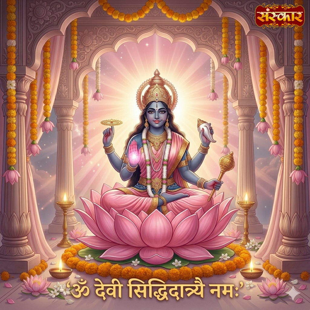 SanskarOfficial's tweet photo. ॐ देवी सिद्धिदात्र्यै नमः
#Siddhidatri #MaaSiddhidatri #Navratri #Navratri2026 #DurgaMaa #JaiMataDi #DeviMantra #Shakti #Bhakti #SpiritualVibes #Hinduism #sanskartv https://t.co/pOYmoRUl9M