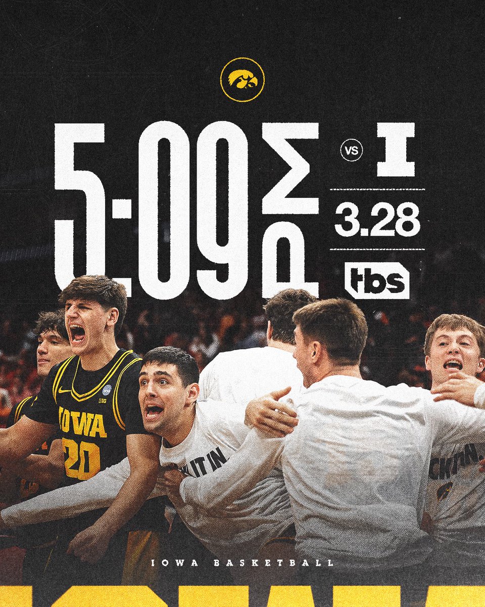 Iowa Men’s Basketball tweet media