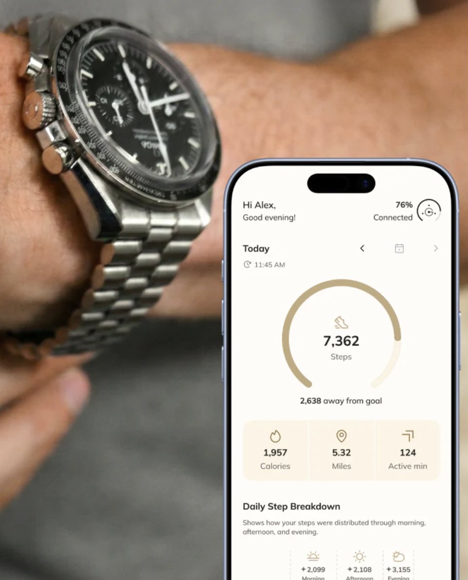 gogiinc's tweet image. Turn ANY watch into a smartwatch without ruining its design. The Ganance Heir Smart Sensor adds tracking, notifications &amp;amp; media control completely invisible. This is the future of wearables.

read more
gogi.in/ganance-heir-s…

#GananceHeir #SmartWearables #TechInnovation