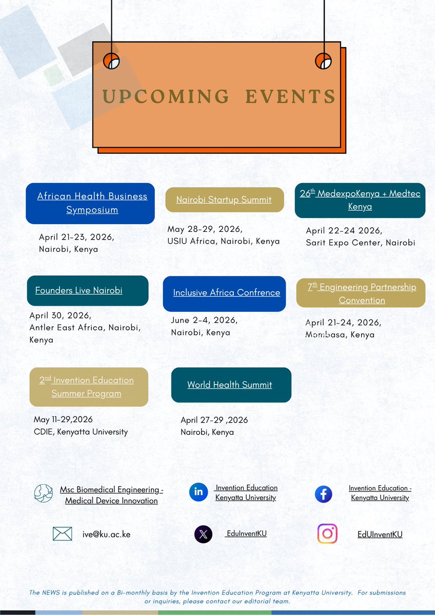 Invention Education Kenyatta University tweet media