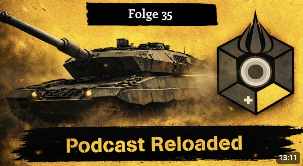 OGpanzer's tweet photo. OG Panzer Podcast Folge 35 - Nämlich gelb! Was ist neu?
https://t.co/y3M7PjoILW https://t.co/CKQeMbnWVQ