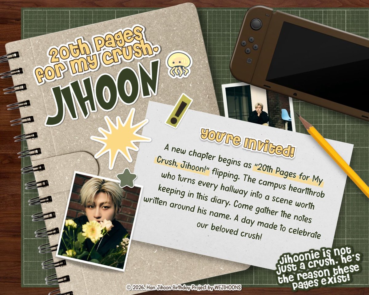 bday boi, jihoon-!! 🪼 tweet media