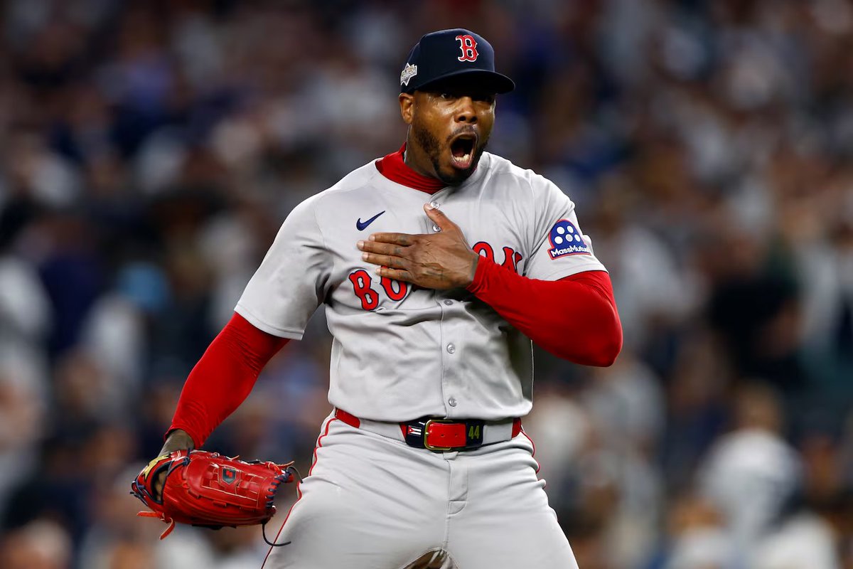 TolleEnthusiast's tweet image. This would be one of if not the best bullpen in the MLB:

Aroldis Chapman
Garrett Whitlock
Justin Slaten
Greg Weissert
Danny Coulombe
Jovani Morán
Ryan Watson/Tommy Kahnle
Johan Oviedo
Payton Tolle