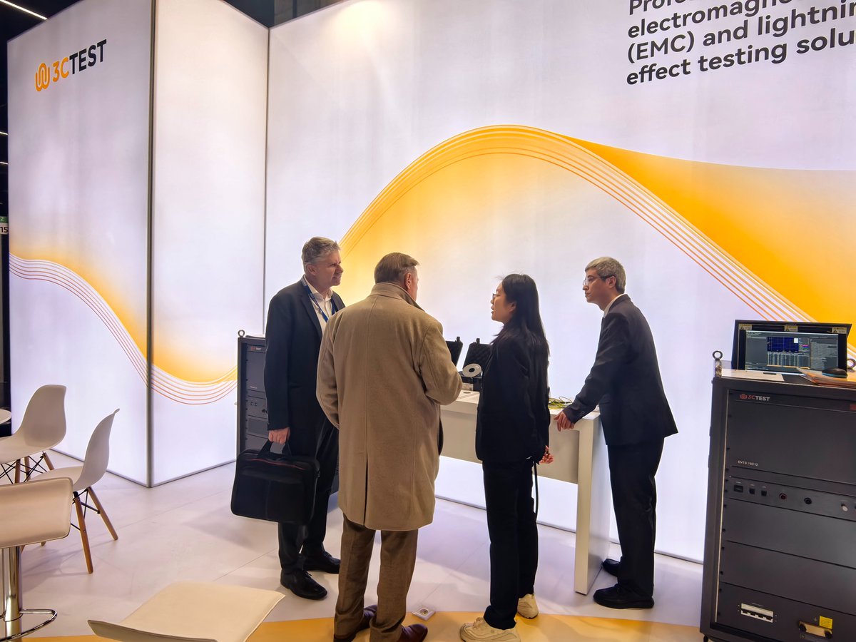 3ctest2's tweet photo. 3CTEST at EMV 2026 Cologne
3CTEST showcased 4th-gen EMC test systems for automotive, EV, and aerospace, attracting global interest.
Dr. Xiaozhu Lu also presented on electric field measurement challenges.
3CTEST advances EMC testing through innovation, delivering global solutions. https://t.co/UxSB7pNldm