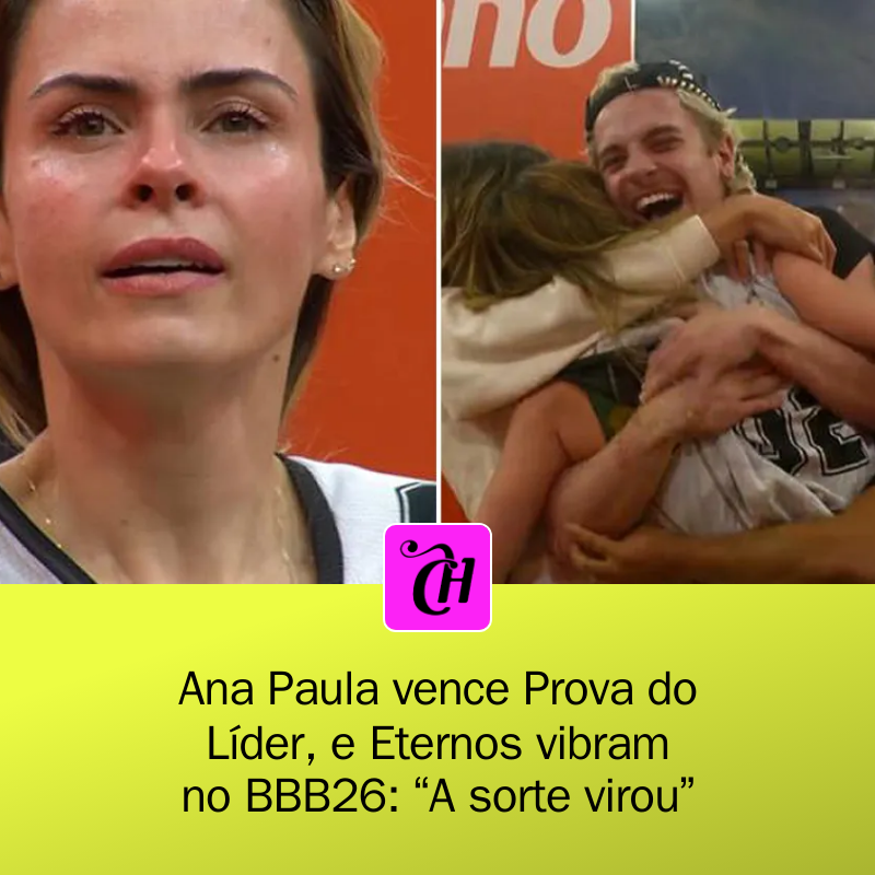 CAPRICHO's tweet image. 🚨🥇 A reviravolta dos Eternos no #BBB26! Ana Paula vence a Prova do Líder com 195 pontos! A sorte virou e Alberto Cowboy fica de fora do recorde! 🏆 Confira todos os detalhes desse momento épico do reality! #AnaPaula #Liderança #Realidade

mrf.lu/829c