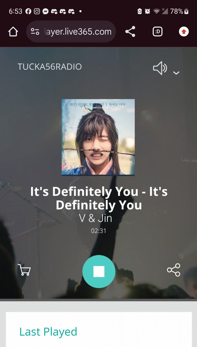 TaeKook_Radio's tweet photo. Thank you @RadioTucka56 for playing these amazing songs by #V & #JUNGKOOK to end the evening.
#LoveMeAgain #LayoVer
#RainyDays
#WinterAhead #HyoShin
#TooMuch #Laroi #CentralCee
#Blue
#ItsDefinitelyYou #Jin
#TKRadio β¨οΈβ€οΈππ«Άπ€ https://t.co/83h1QC8de2