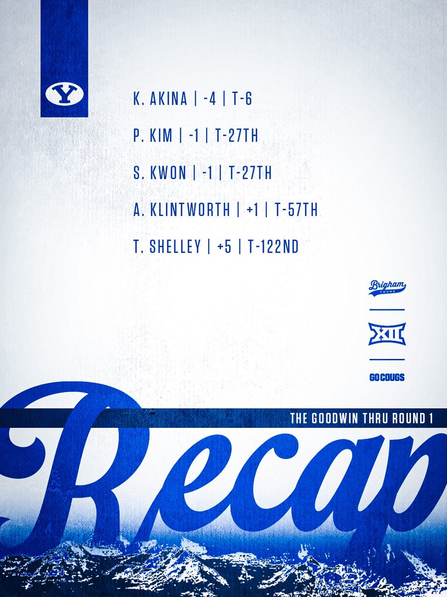 BYU Men's Golf tweet media