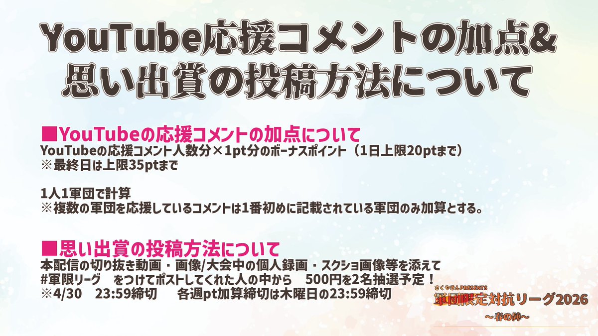 さくやきん🗡@ゲームキャスター　eスポーツ実況王 tweet media