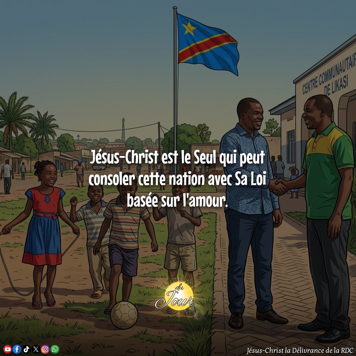 Jésus-Christ la Délivrance de la RDC tweet media