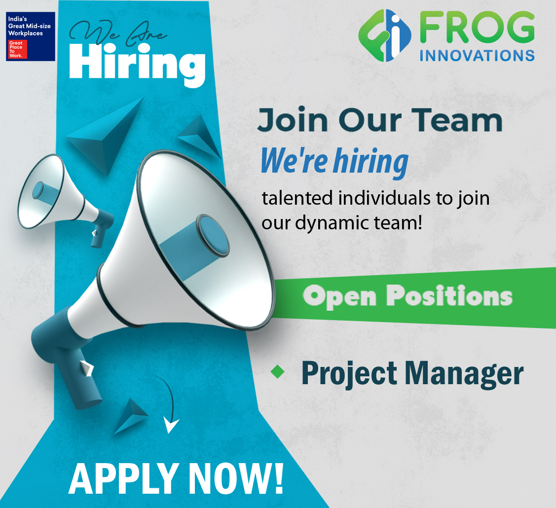 FrogInnovations's tweet photo. Click Here to Read More &amp; Apply :- https://t.co/K7O1GHaarX https://t.co/bwrcmUFOCT