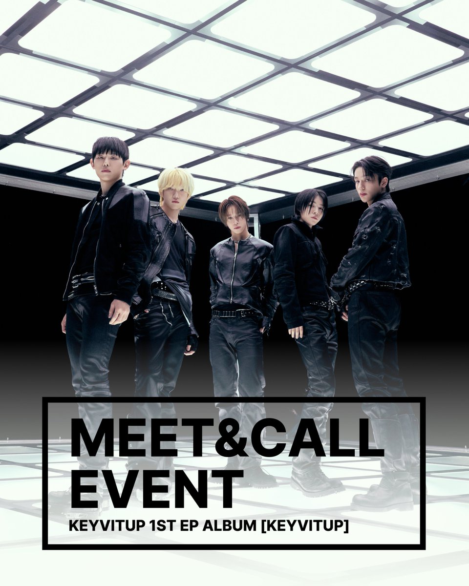 araise_shop's tweet photo. KEYVITUP (키빗업) 1ST EP ALBUM [KEYVITUP]
MEET &amp; CALL EVENT

🗓 이벤트 일시 : 26.04.25 (토) 시간 추후 공지

🇰🇷 - https://t.co/gR7PrlYfcA
🌐 - https://t.co/Zrm0O0Cj8m

#KEYVITUP #키빗업 https://t.co/ssCdzt2R0Z