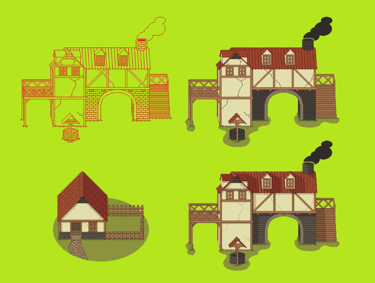 XalcrosArts's tweet photo. I'm gonna post some rejected work to my dA for free use.

Download here: https://t.co/KsdZHHHEkt

#sprite #pixel #pixelart #spritesheet #architecture #gamemap #gamedev #artlesson #house #freeart https://t.co/ckF9K1i1tk