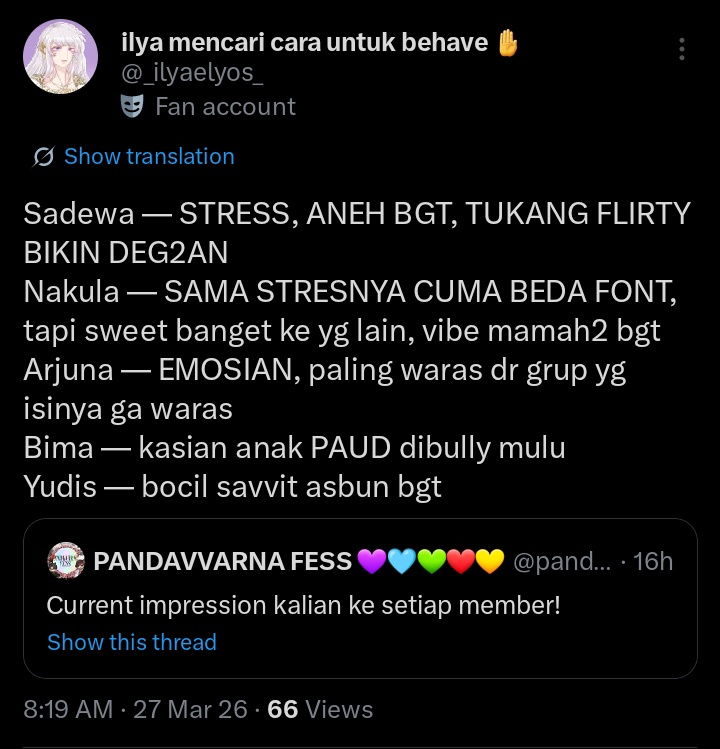 ilya lagi sakit tapi harus kerjain comms tweet media