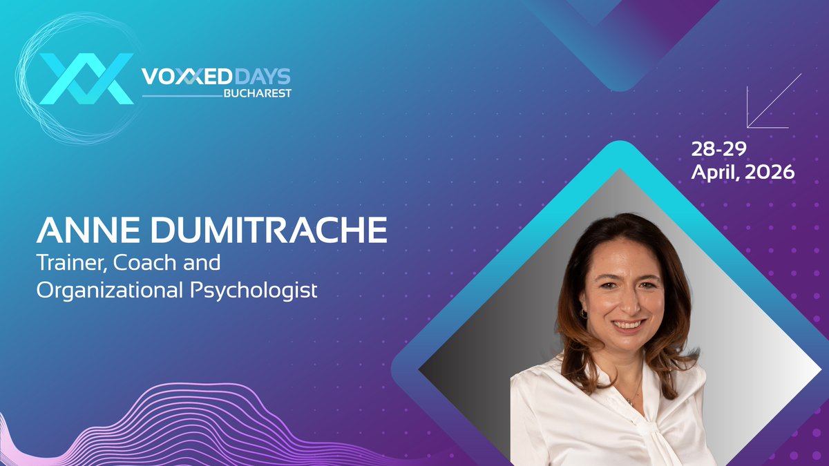 Voxxed Days Bucharest (April 28-29, 2026) tweet media