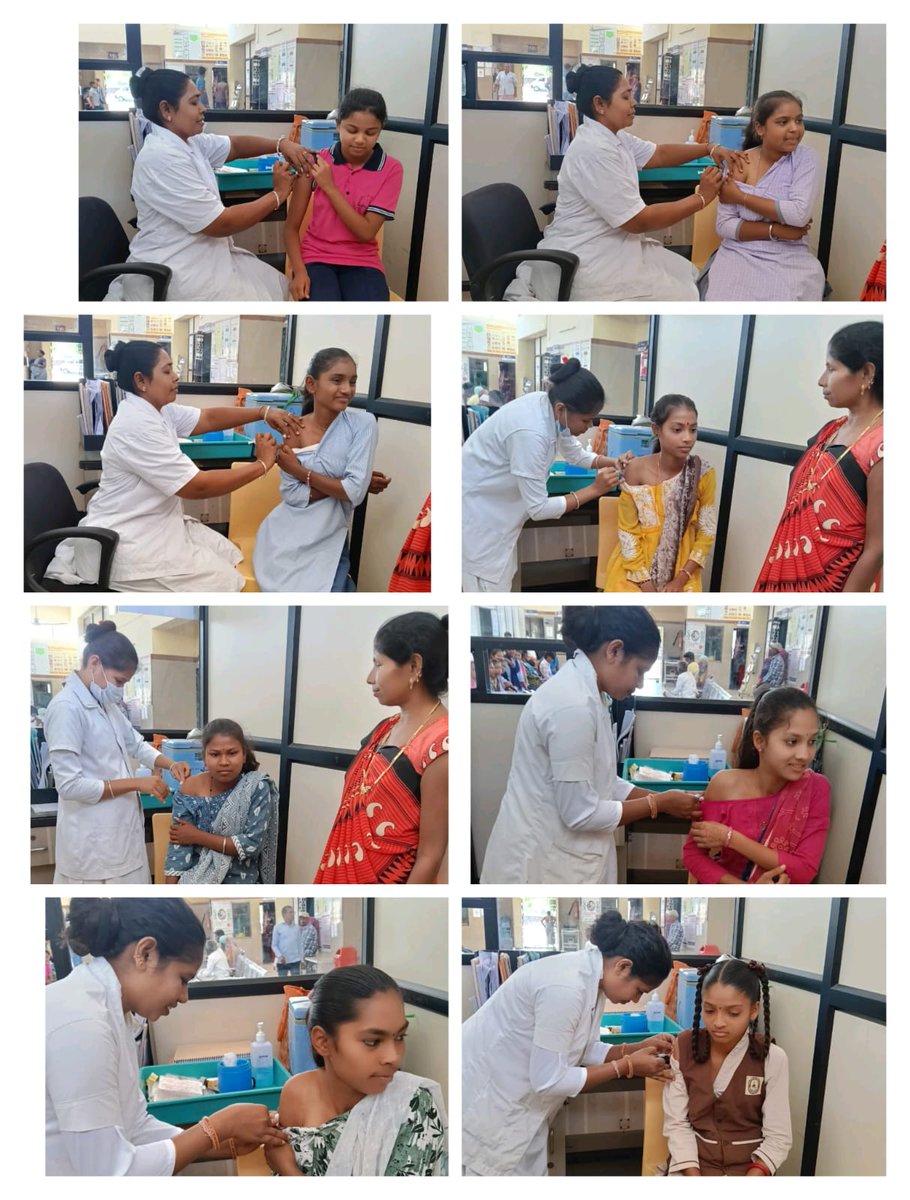 🇮🇳🏥
#HPVVACCINATION 
#NETRANGBLOCK 
#PHCCHASVAD 
#HEALTHTEAM 
#કેન્સરસામેરક્ષણ 

"આજરોજ #તાલુકાનાં #પ્રાઆકેચાસવડ ની #આરોગ્યટીમ દ્વારા #14થી15વર્ષ ની બાળાઓને #સર્વાઇકલકેન્સર વિરોધી રસી આપવામાં આવેલ હતી.. અને તેનાં વિશે #આરોગ્યશિક્ષણ તથા ભવિષ્યમાં થનાર ફાયદા વિશે જાણકારી....."