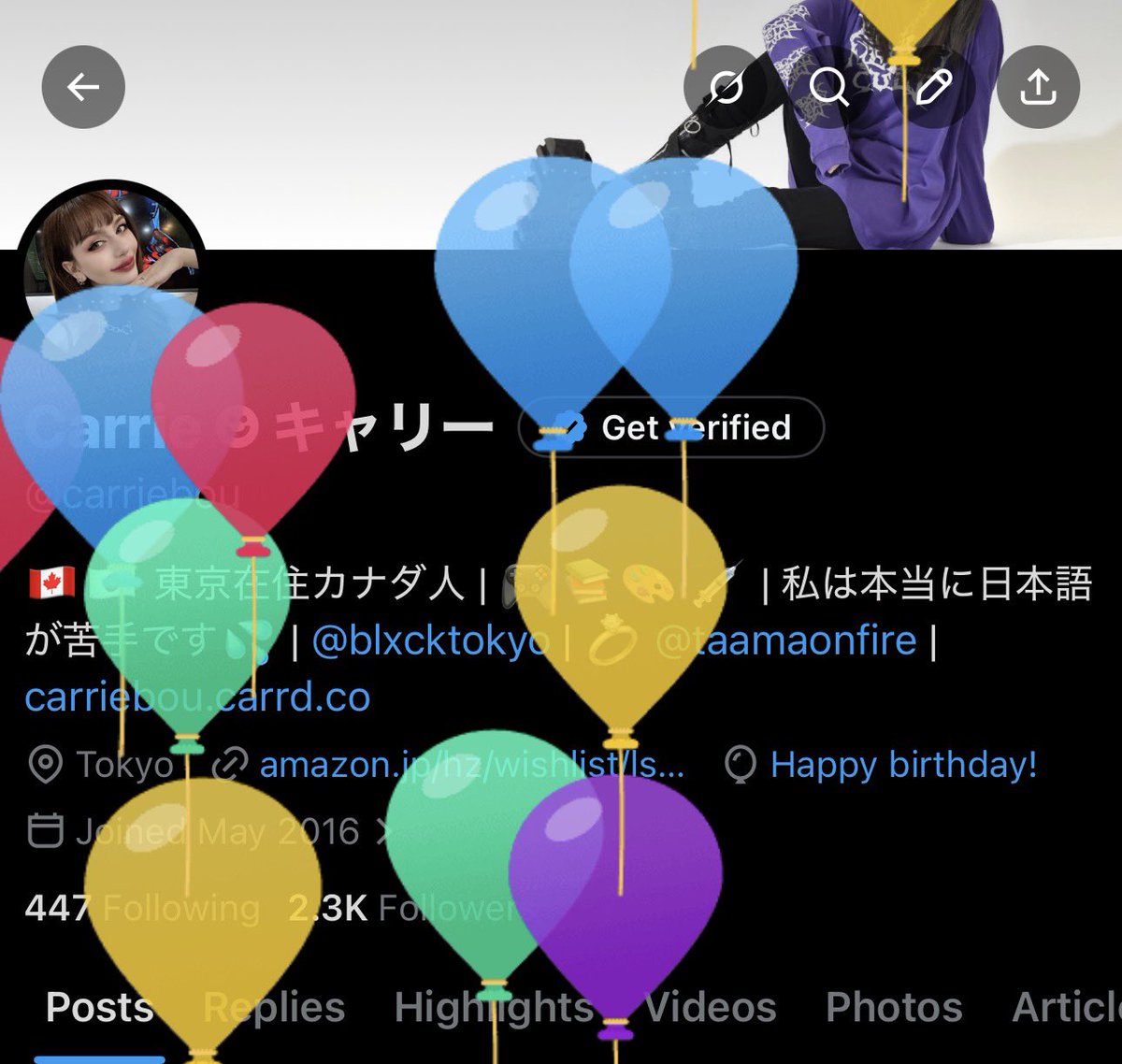 carriebou's tweet photo. Happy birthday to me https://t.co/4m7qTTM8dz